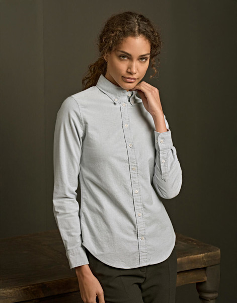 Ladies Perfect Oxford Shirt - Navy / S