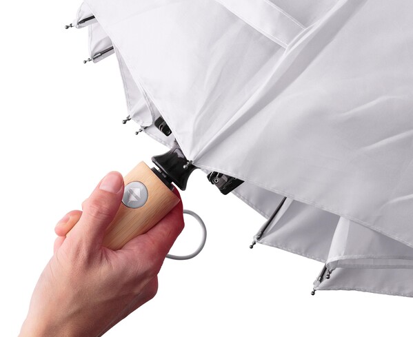 Chapéu de chuva Teodora | Reciclado - branco