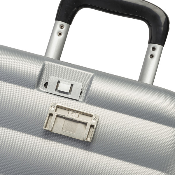 Hard Abs Carry-On-Sized Trolley - Silver