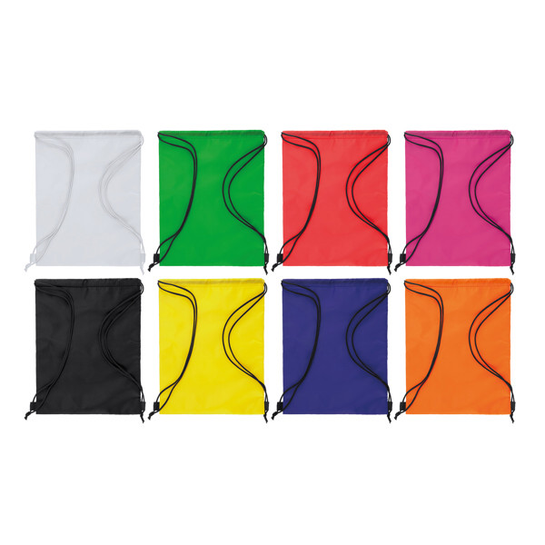 Graja Drawstring Cool Bag - White