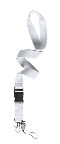 Lanyard Duble - Blanco