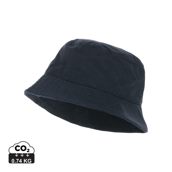 Impact Aware™ 285 gsm rcanvas one size bucket hat undyed - Navy