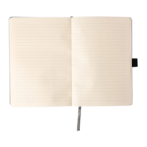 Eibar notepad with phone pocket - Grey