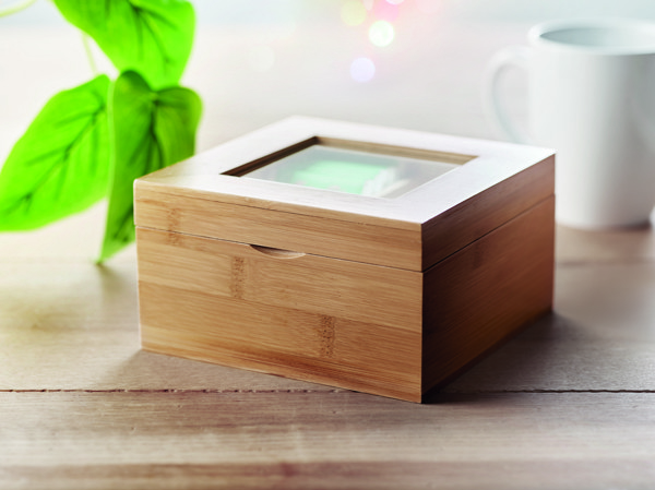 Bamboo tea box Campo Tea