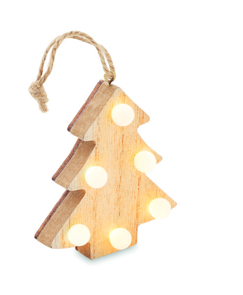 Wooden weed tree with lights Lulie