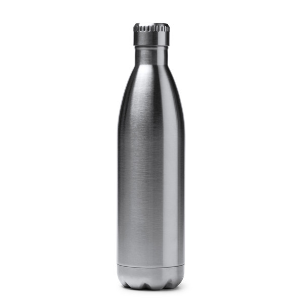 Personalised thermal water bottle stainless steel 850 ml with screw cap
