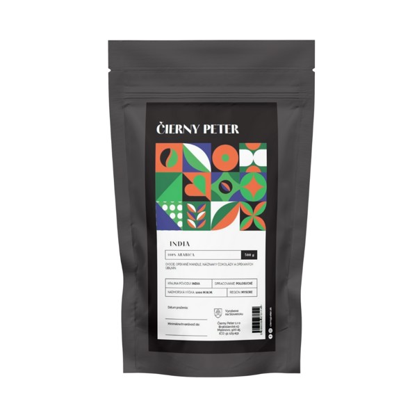 Káva Čierny Peter India/ 250g