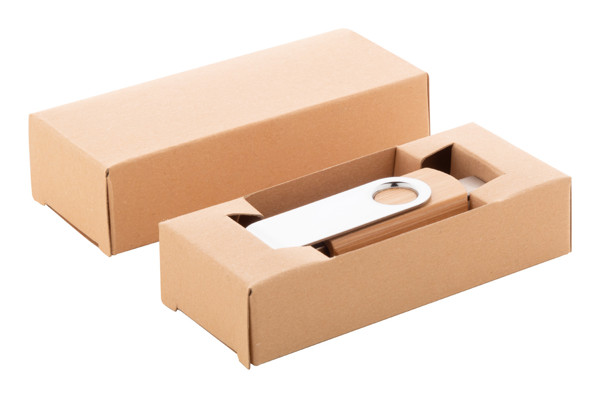 Otg Usb Flash Drive BooSpin - Natural / 4 GB