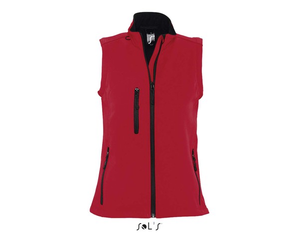 Sol's Rallye Women - Αμάνικο σακάκι Softshell χωρίς μανίκια - Pepper Red / S