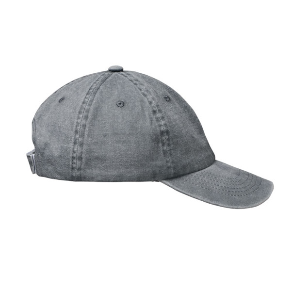 Casquette baseball à 6 pans Beau - Gris