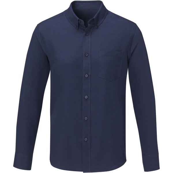 Pollux 130 g/m2 long sleeve men's shirt - Navy / L
