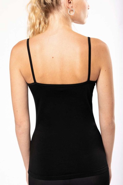 Ladies' Strappy Tank Top - White / 2XL