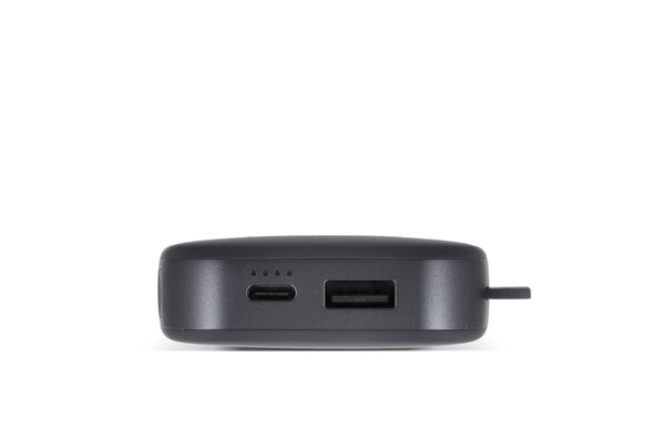 Fresh 'n Rebel powerbank 12000mAh, USB-C 20W - Temno siva
