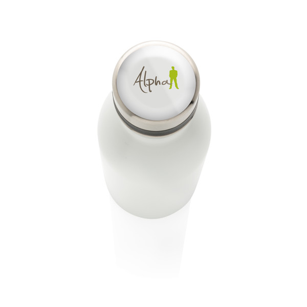 Deluxe Wasserflasche - Off White