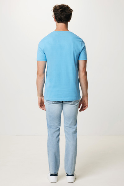 T-shirt en coton recyclé Iqoniq Bryce - Tranquil Blue / XXL