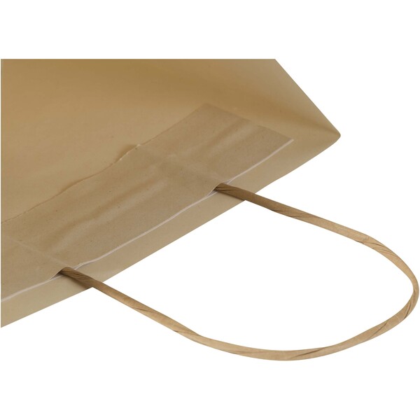 Agricultural 150 g/m2 waste paper bag with twisted handles - 18 x 9 x 23 cm