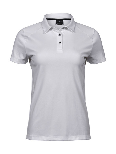 Ladies Luxury Sport Polo - White / M