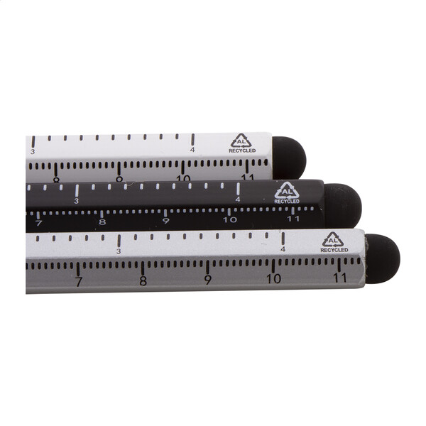 Inkless Pen With Ruler Ruloid - Black