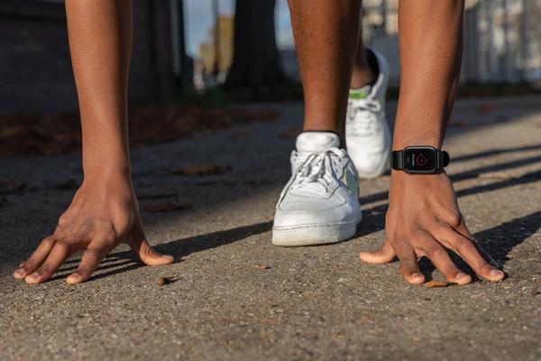 Montre 1'47 avec fréquence cardiaque en TPU recyclé RCS