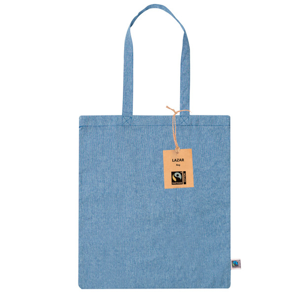 Torba Lazar Fairtrade - Niebieski