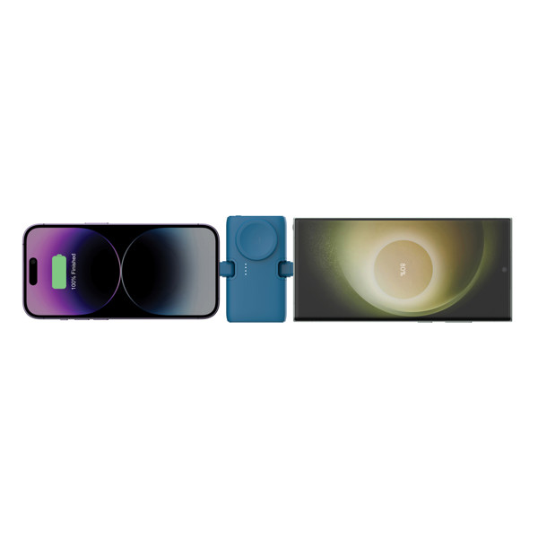 Powerbank 20W PD en plastique RCS Urban Vitamin San Diego - Bleu