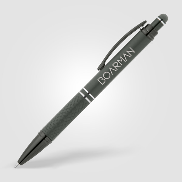 Stylo Phoenix Softy monochrome - Acier / Laser