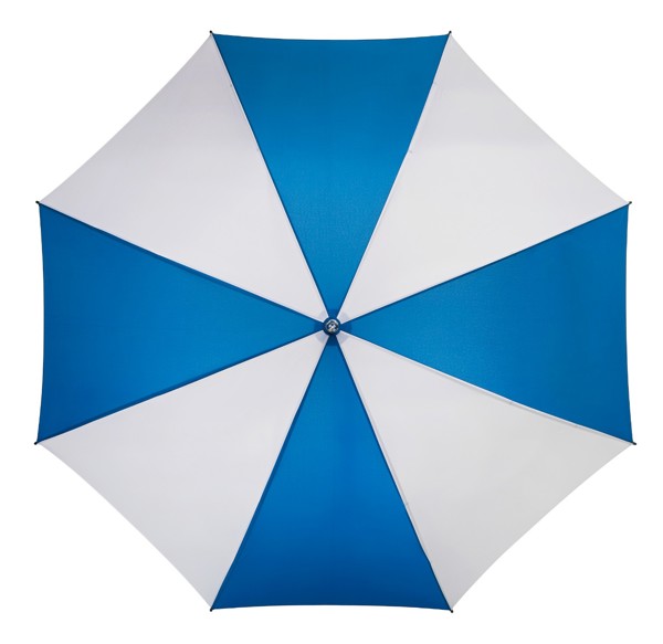 FALCONETTI - Parapluie de golf - Manuel - Impermable au vent -  125 cm - Bleu Kobalt/ Blanc