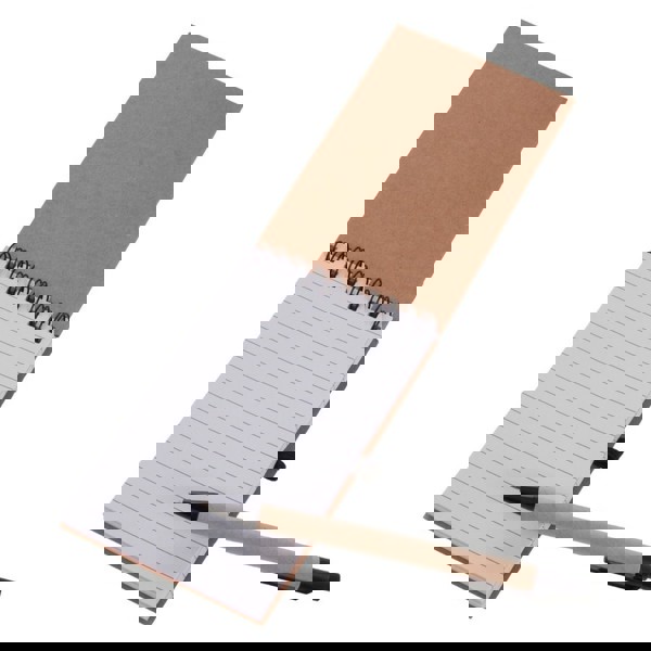 Notizbuch ca. A6 mit Kugelschreiber | Chapman - schwarz