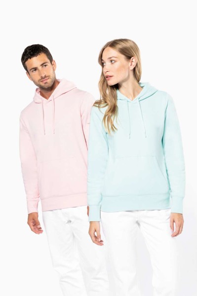 Ladies' Eco-Friendly Hooded Sweatshirt - Light Royal Blue / S