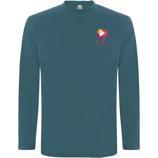 T-shirt Extreme à manches longues pour homme - Storm blue / 3XL