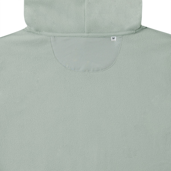 Iqoniq Trivor recycled polyester microfleece hoodie - Iceberg Green / XS