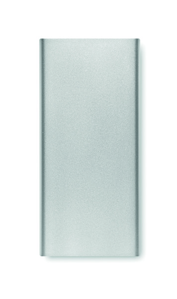 Power bank da 10000 mAh Powerflat 8 C - Argento Opaco