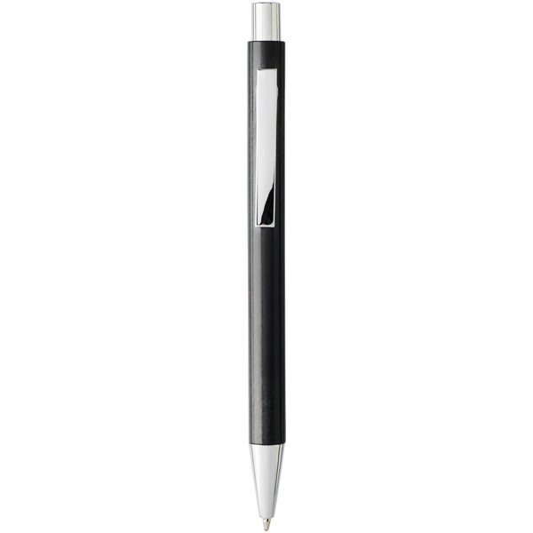 Tual wheat straw click action ballpoint pen - Solid Black