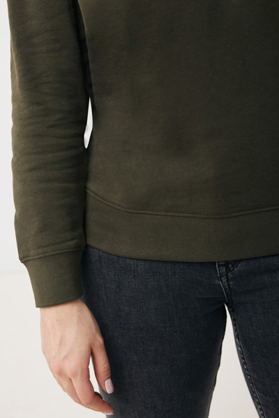 Lehká mikina Iqoniq Etosha z recykl. bavlny - Khaki / XXXL