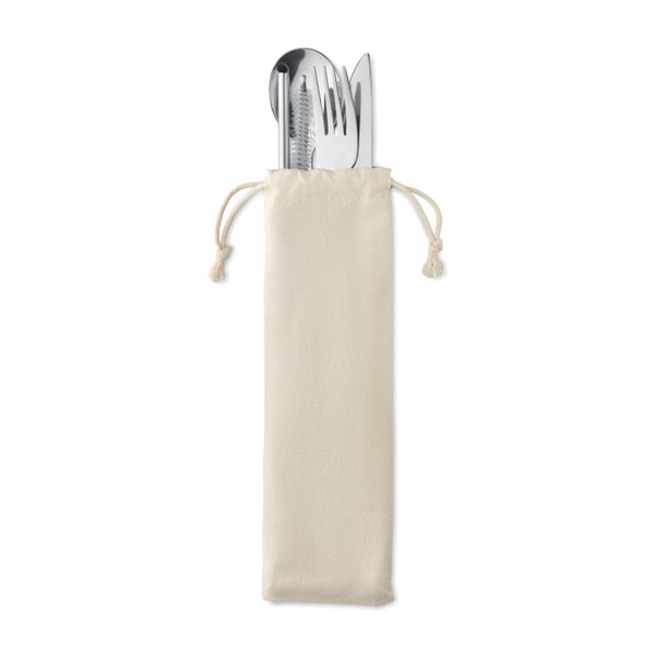 Couverts en acier inoxydable Custa Set