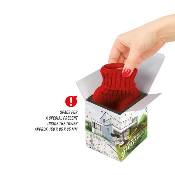 Tower Adventskalender, Alpenmilch-Schokotäfelchen in Pergaminpapier | 24 Alpenmilch-Schokotäfelchen, 72 g