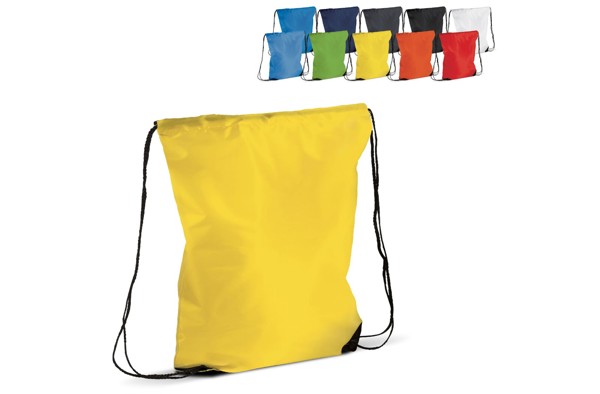 Drawstring bag 210T RPET - White