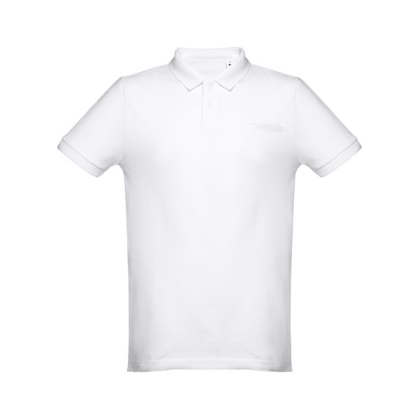THC DHAKA WH. Men's polo shirt - White / L