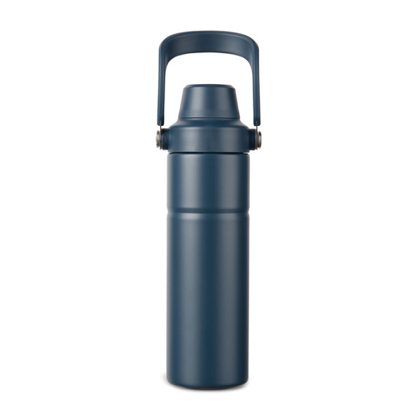 VINGA Bouteille 600ml en acier recyclé RCS Baltimore Trek - Bleu Marine