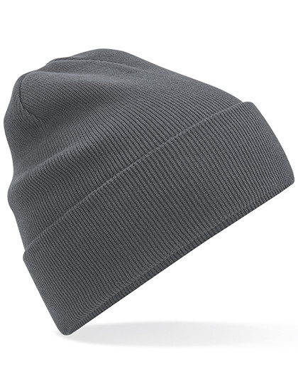 Organic Cotton Original Cuffed Beanie - Graphite Grey / One Size