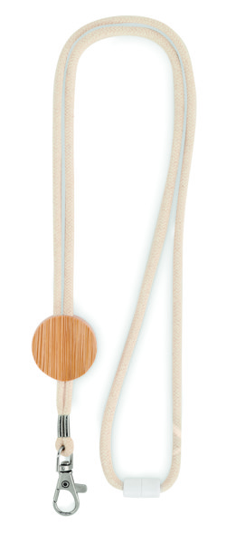 Lanyard en coton Kara