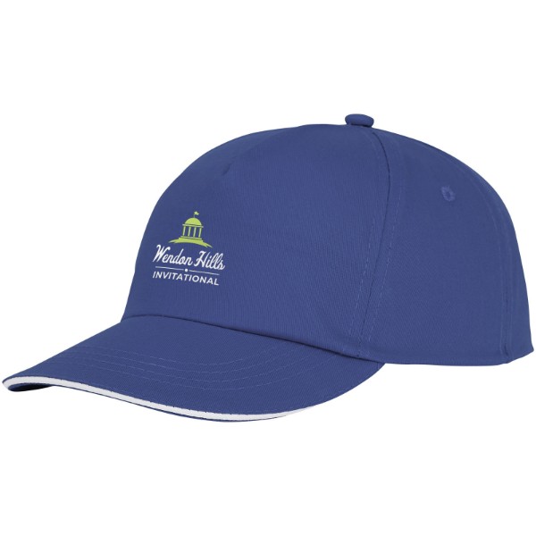Styx 175 g/m² Kappe mit 5 Segmenten und Sandwichschirm - blau