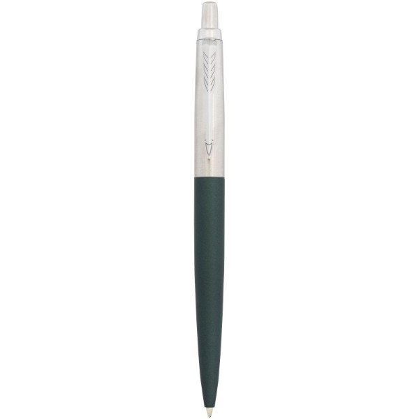 Parker penna a sfera opaca con finiture cromate Jotter XL (inchiostro blu) - Verde