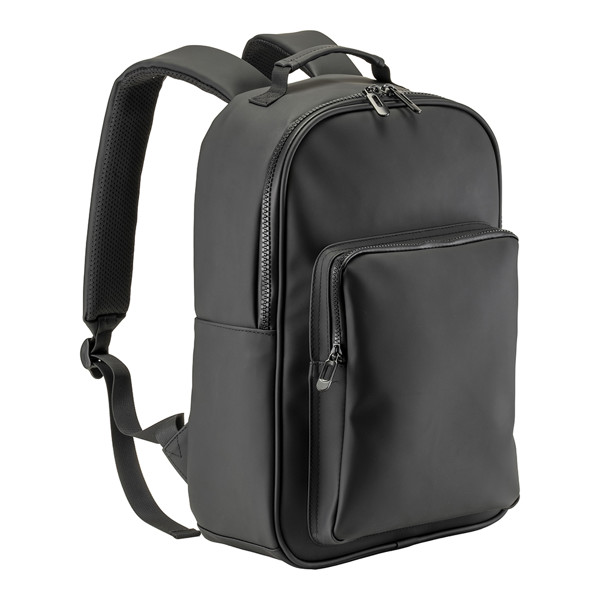 Laptop Backpack (15) In Soft Water-Resistant Pu.