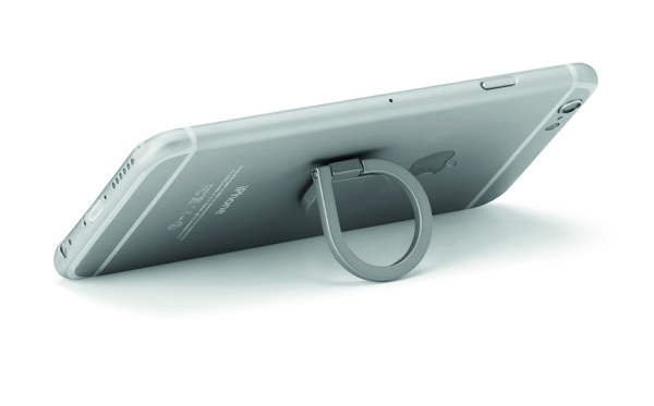 Phone holder-stand ring Drop Ring - Silver