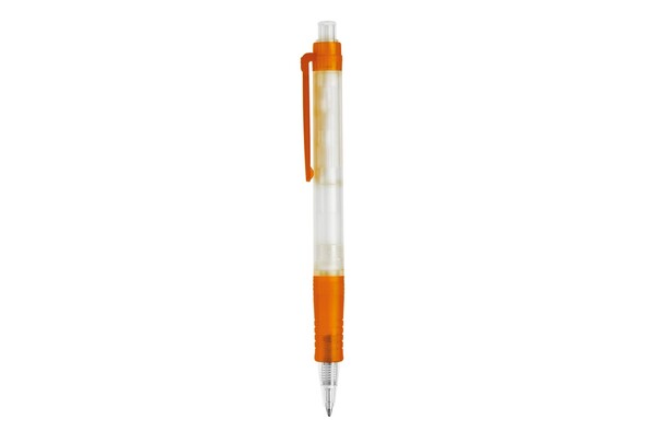 Ball pen Vegetal Pen Clear transparent - Ecru / Orange