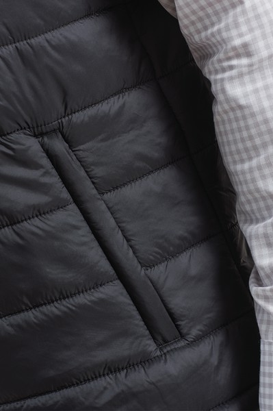 Men's 'Recyclight' Padded Gilet - Black / S