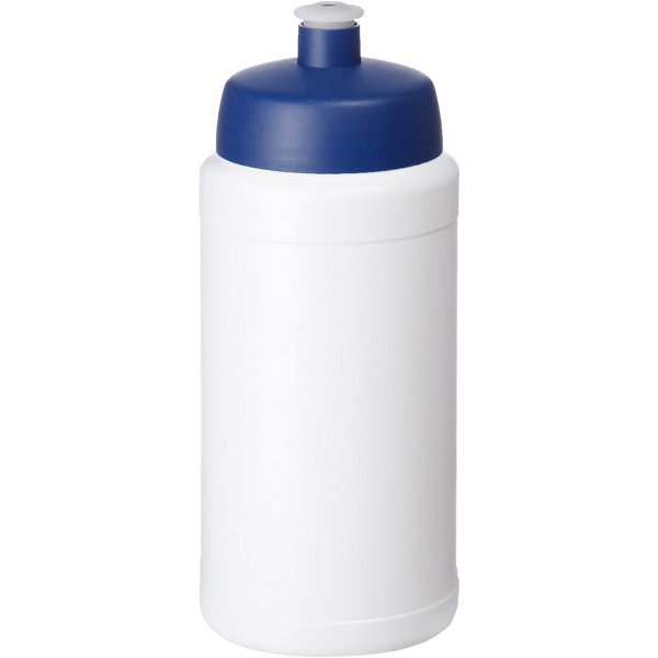 Bouteille de sport Baseline® Plus de 500 ml - Bleu / Blanc