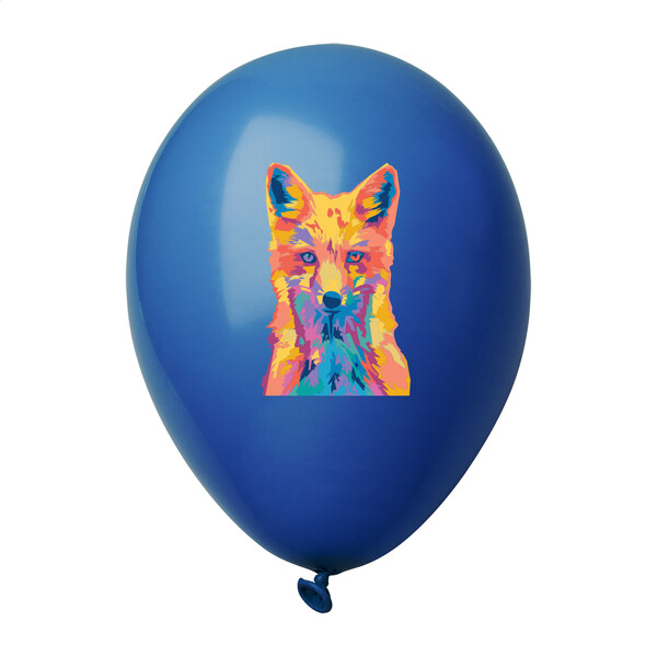 Ballon de baudruche CreaBalloon, pastel - Bleu Foncé
