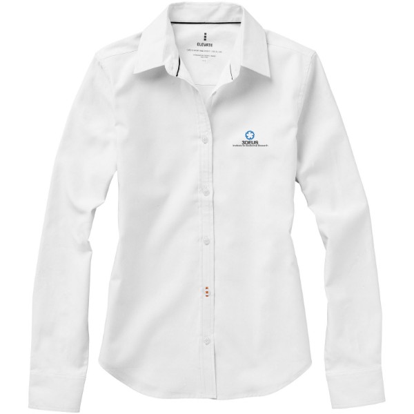 Chemise oxford manches longues femme Vaillant - Blanc / M